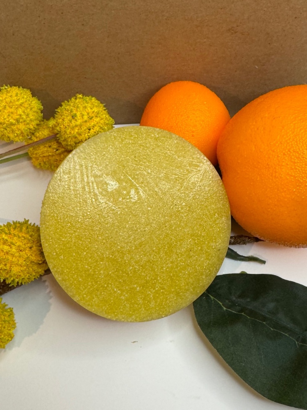 Hand Crafted Orange Gardner’s Soap